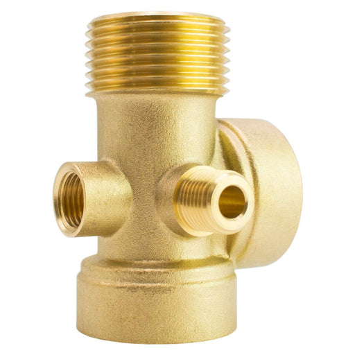 5 Wege Verteiler aus Messing 
