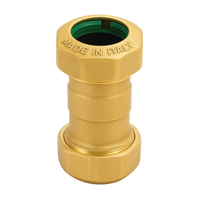 PE Rohr Verschraubung Messing - Klemmverbinder Fitting Muffe für PE-Rohre