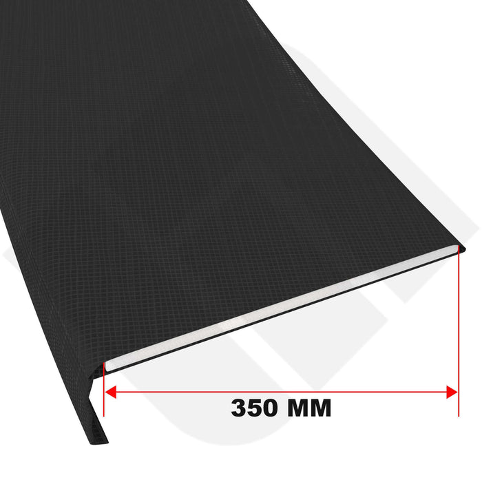 35 cm Randabdeckung in schwarz Trampolin 