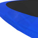 Trampolin Randabdeckung PREMIUM - Extra breite 35 cm Federabdeckung in Blau, optimaler Schutz für Trampolin.