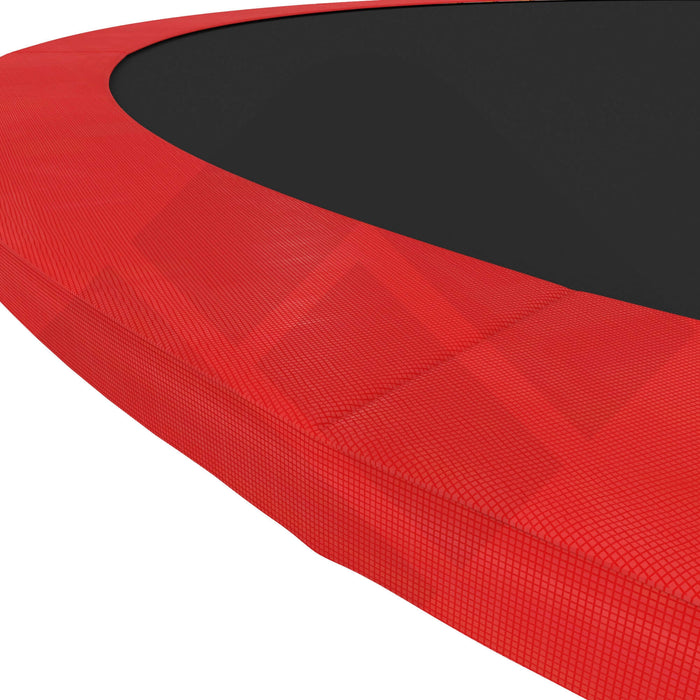 Rote Trampolinabdeckung