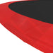Rote Trampolinabdeckung